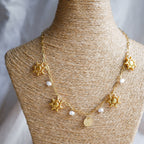 LUCIA - Collier à breloques soleil personnalisable