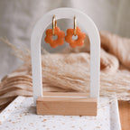 Flora breloques interchangeables boucles d'oreilles bar à boucles Amolia