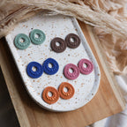 breloques interchangeables boucles d'oreilles bar à boucles