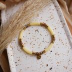 bracelet personnalisable coloré perles tubes fines