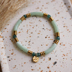 bracelet personnalisable coloré perles tubes fines